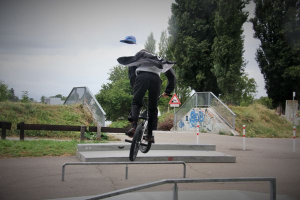  In der Half-Pipe