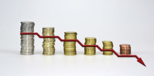  Wirtschaftlicher Rückgang