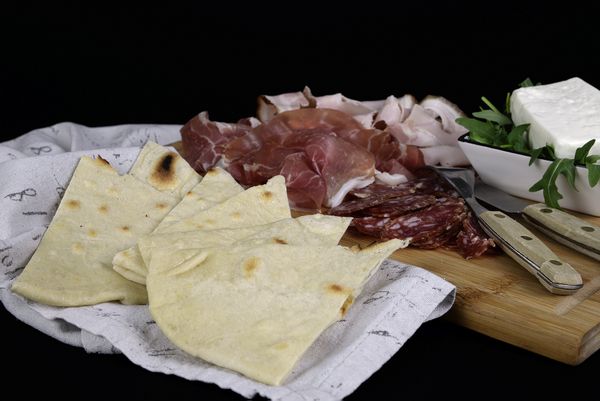 Kalte Platte mit Piadina